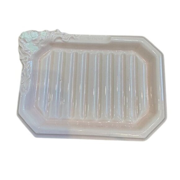 Art Nouveau Style Ceramic Vanity Bath Set - Picture 2 of 14